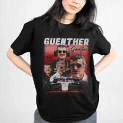 Vintage Guenther Steiner Team Haas F1 Formula 1 2022 Rich Energy Unisex T-Shirt