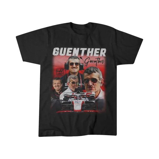 Vintage Guenther Steiner Team Haas F1 Formula 1 2022 Rich Energy Unisex T-Shirt