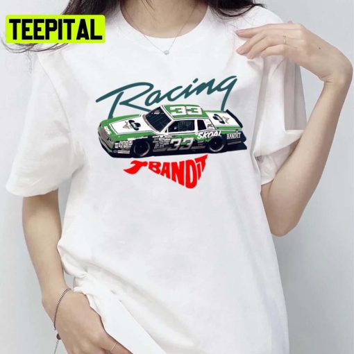 Vintage Harry Gant Skoal Bandit Race Car Retro Nascar Car Racing Unisex T-Shirt