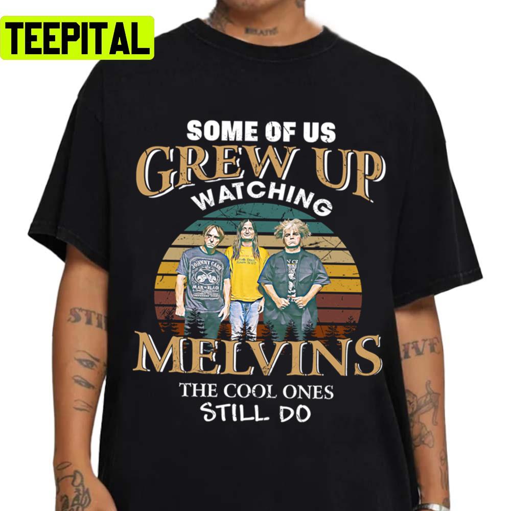 Vintage Listening To Rock Band Melvin Art Melvins Unisex T-Shirt