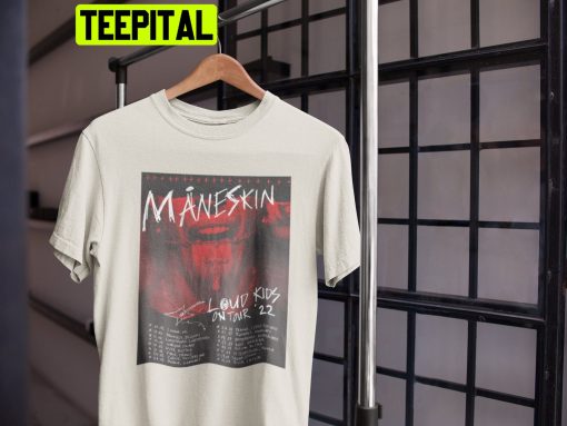 Vintage Maneskin Tour 2022 Trending Unisex Shirt