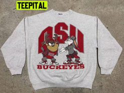 Vintage Ncaa Ohio State Buckeyes Looney Tunes Trending Unisex Sweatshirt