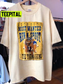 Vintage Nhl Detroit Lions Most Wanted Run N Shoot The Young Guns Unisex T-Shirt