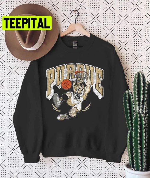 Vintage Purdue Basketball Trending Unisex Sweatshirt