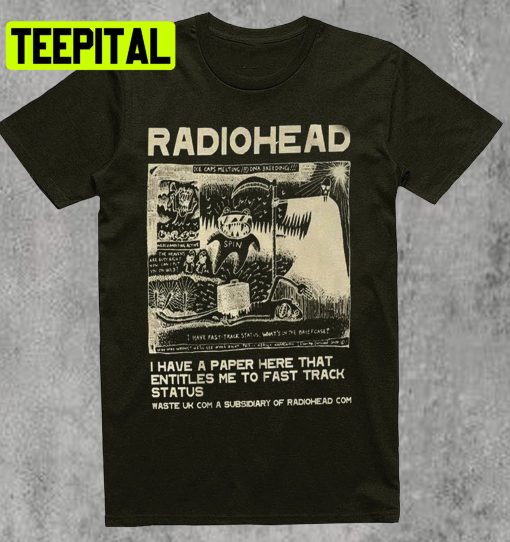 Vintage Radioheadretro Concert Trending Unisex T-Shirt