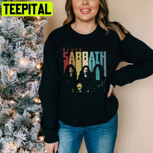 Vintage Retro Black Sabbath Unisex Shirt