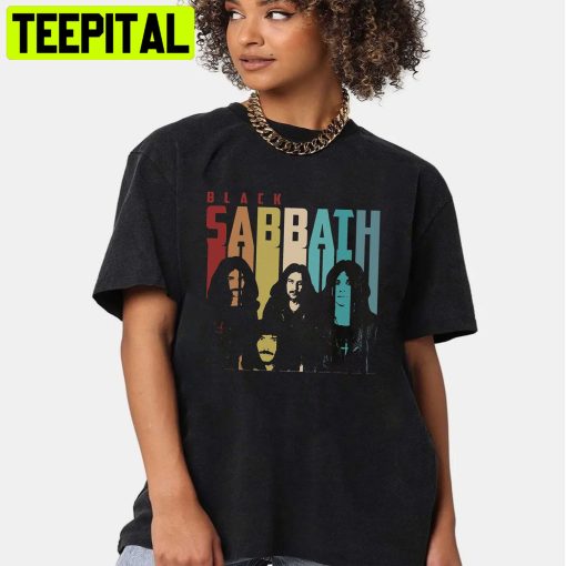 Vintage Retro Black Sabbath Unisex Shirt