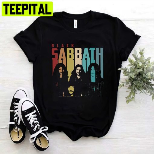 Vintage Retro Black Sabbath Unisex Shirt