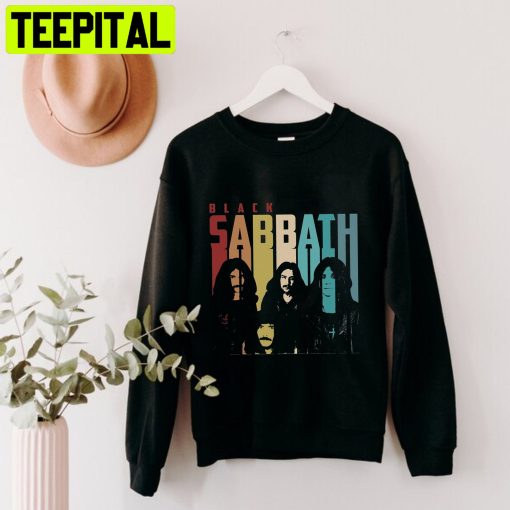 Vintage Retro Black Sabbath Unisex Shirt