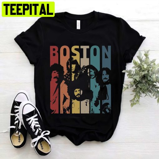 Vintage Retro Boston Band Unisex Shirt