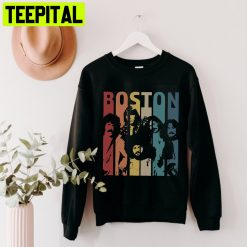 Vintage Retro Boston Band Unisex Shirt