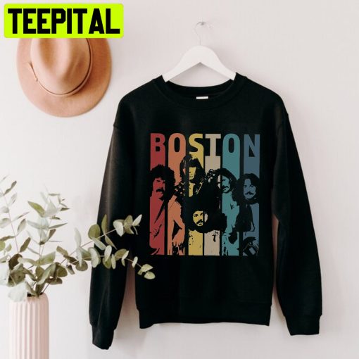 Vintage Retro Boston Band Unisex Shirt