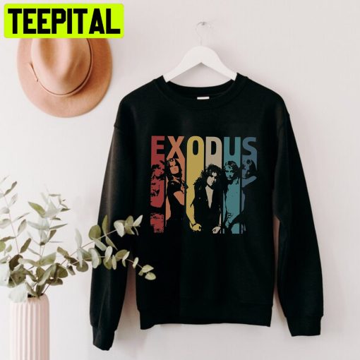 Vintage Retro Exodus Band Unisex Shirt