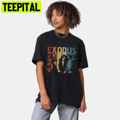 Vintage Retro Exodus Band Unisex Shirt