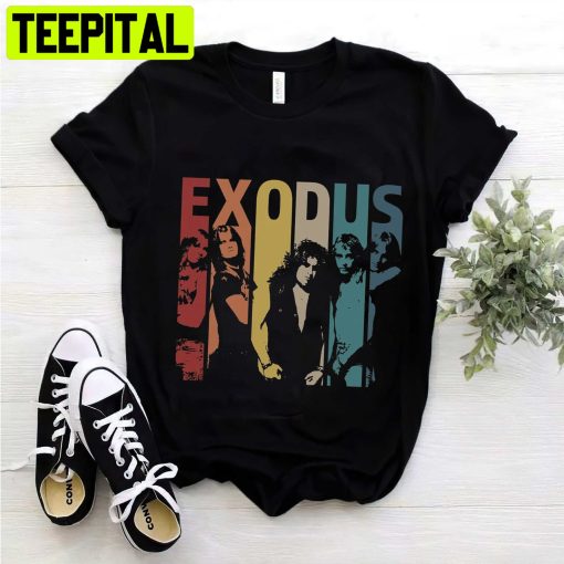 Vintage Retro Exodus Band Unisex Shirt