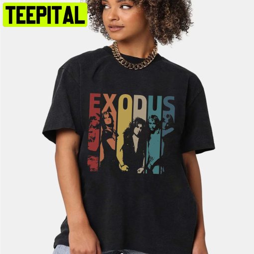 Vintage Retro Exodus Band Unisex Shirt