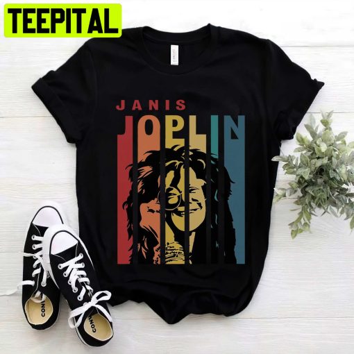 Vintage Retro Janis Joplin Unisex Shirt