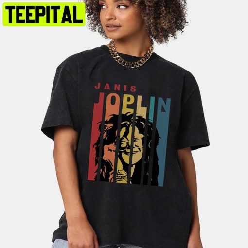 Vintage Retro Janis Joplin Unisex Shirt