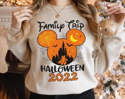 Vintage Retro Mickey Retro Disney Halloween Unisex Sweatshirt