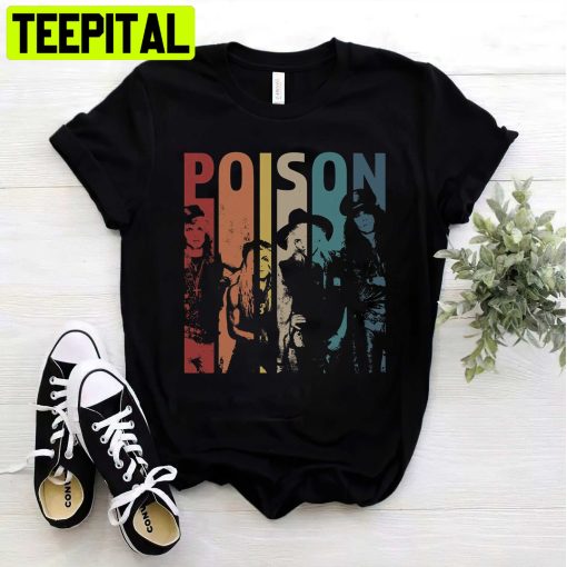 Vintage Retro Poison Band Unisex Shirt