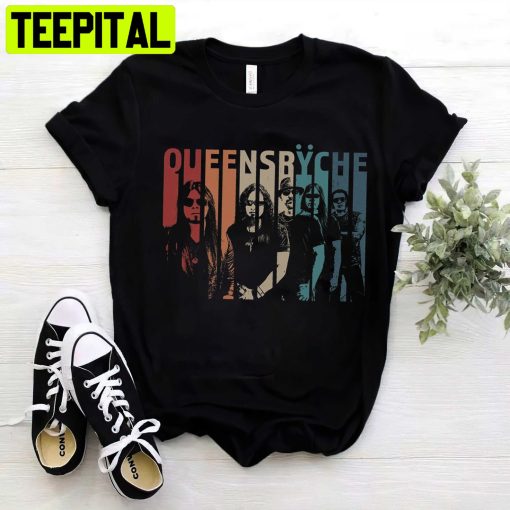 Vintage Retro Queensryche Band Unisex Shirt