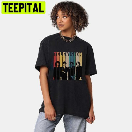 Vintage Retro Television Band Unisex Shirt