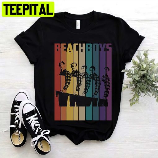 Vintage Retro The Beach Boys Unisex Shirt