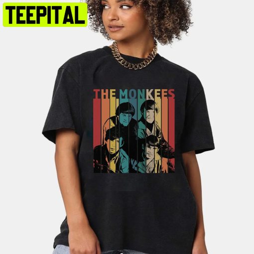 Vintage Retro The Monkees Unisex Shirt