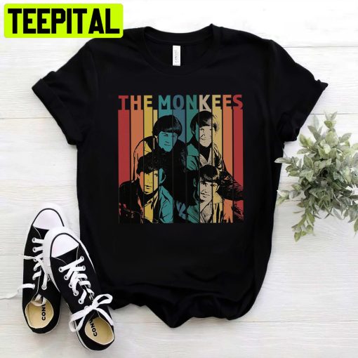 Vintage Retro The Monkees Unisex Shirt