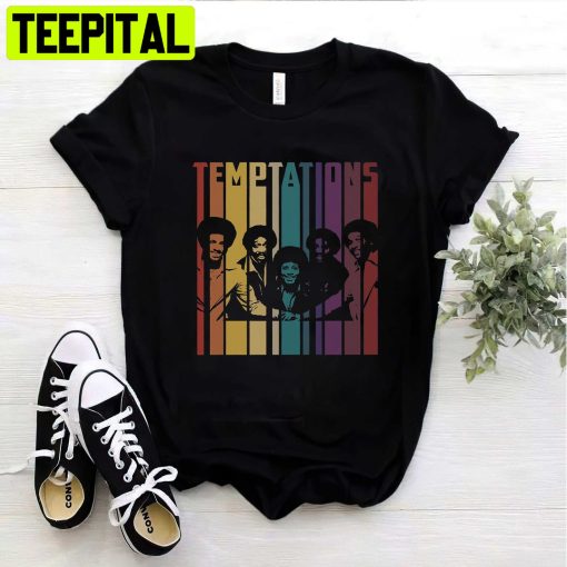 Vintage Retro The Temptations Unisex Shirt