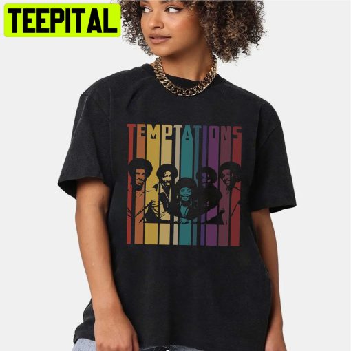 Vintage Retro The Temptations Unisex Shirt