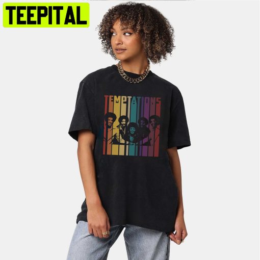 Vintage Retro The Temptations Unisex Shirt