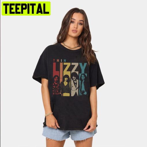 Vintage Retro Thin Lizzy Unisex Shirt