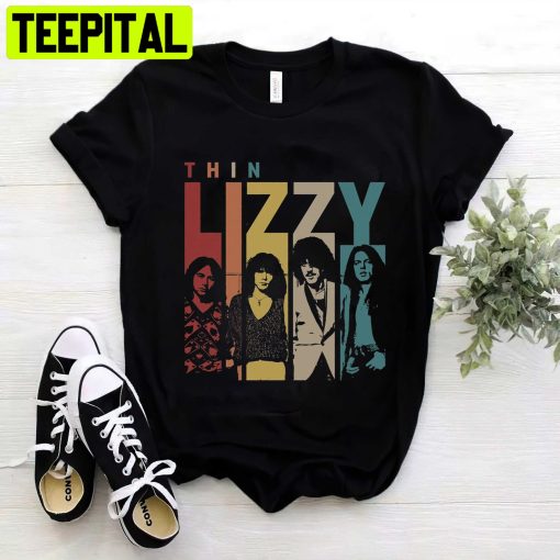 Vintage Retro Thin Lizzy Unisex Shirt