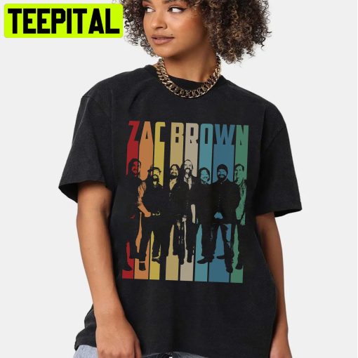 Vintage Retro Zac Brown Band Unisex Shirt