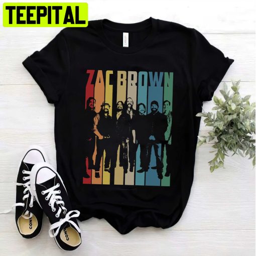 Vintage Retro Zac Brown Band Unisex Shirt