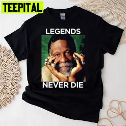 Vintage Rip Legend Bill Russell 1934 – 2022 Legends Never Die Unisex T-Shirt