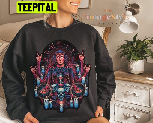 Vintage Scarlet Witch Unisex Sweatshirt