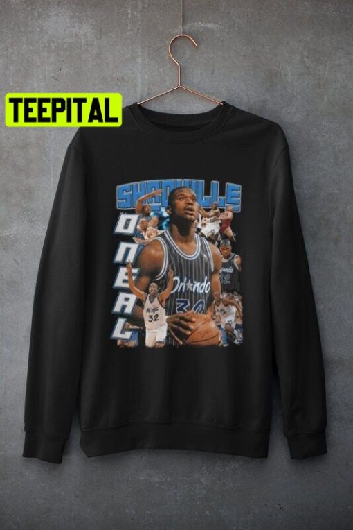 Vintage Shaquille O’neal Orlando Magic Basketball Trending Unisex Sweatshirt