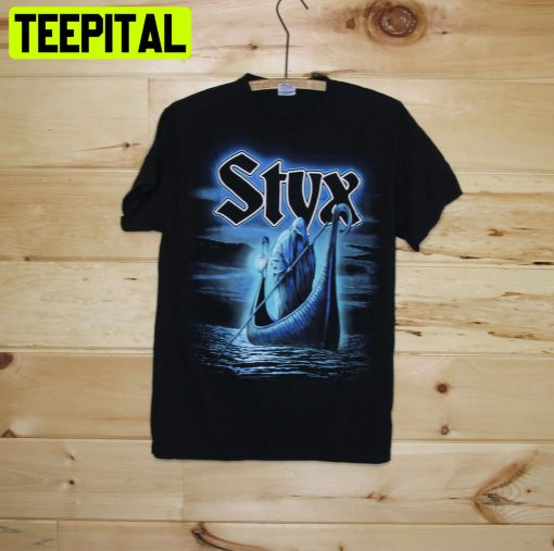 Vintage Styx Rock Band Concert Tour Unisex Shirt