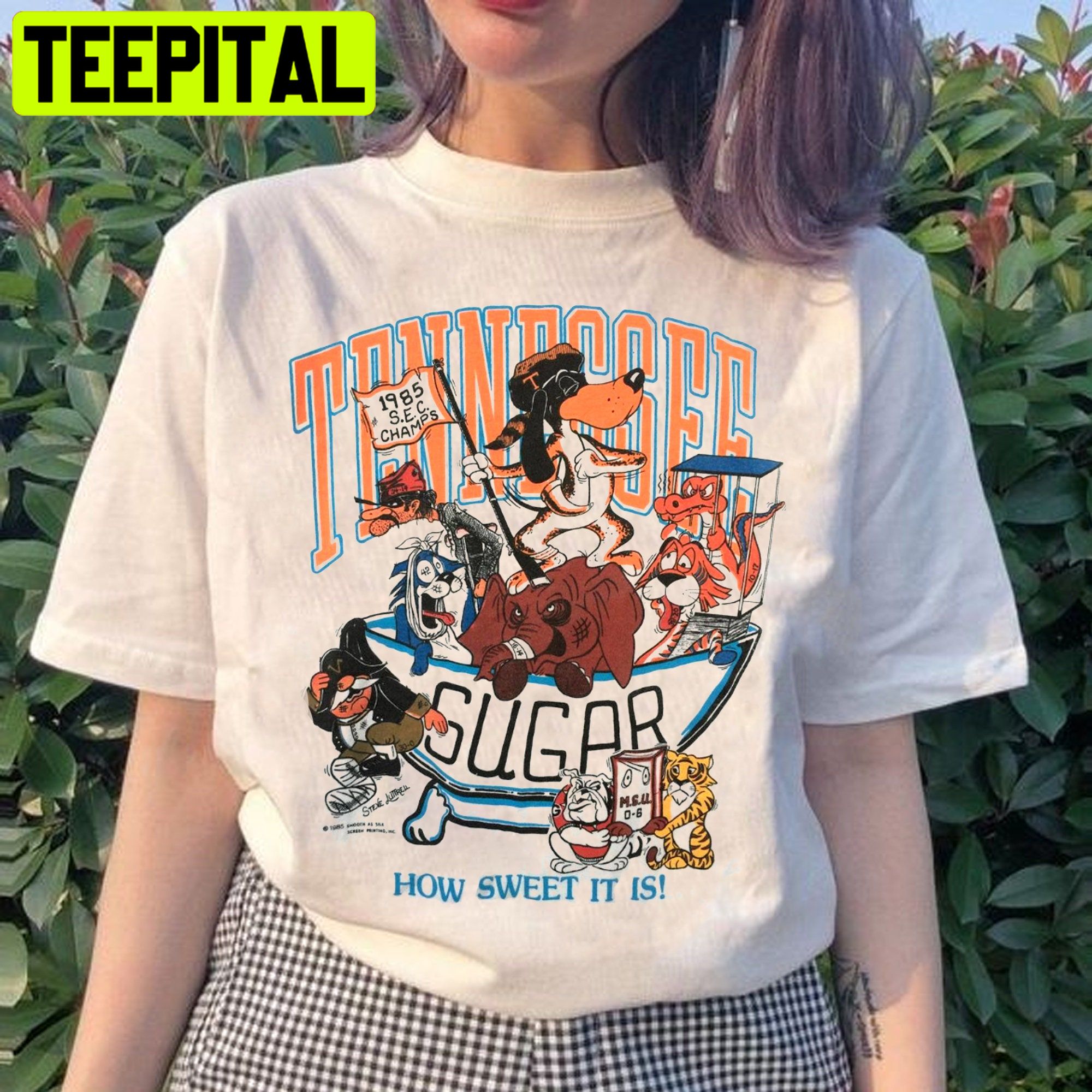 Vintage, Shirts, Vintage Tennessee Baseball Jersey