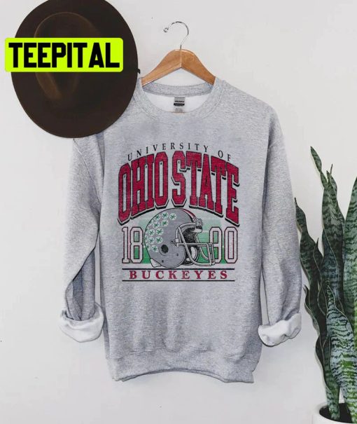 Vintage University Of Ohio State 1890 Trending Unisex Sweatshirt