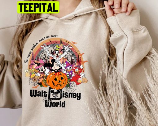 Vintage Walt Disney World Halloween Trending Unisex Shirt