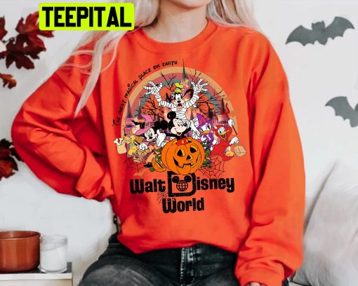 Vintage Walt Disney World Halloween Trending Unisex Shirt