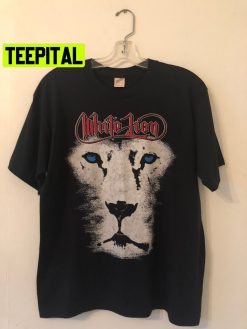 Vintage White Lion Band Trending Unisex T-Shirt