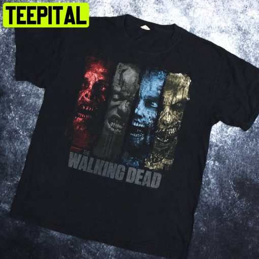 Vintage Zombie The Walking Dead Unisex Shirt