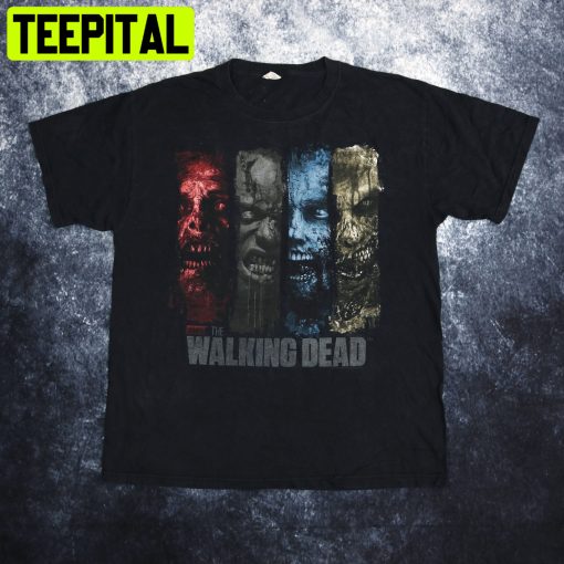 Vintage Zombie The Walking Dead Unisex Shirt