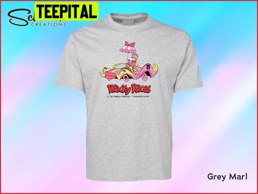 Wacky Races Penelope Pitstop 60s Cartoon Trending Unisex Shirt