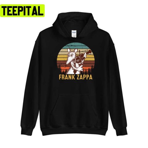 Waka Jawaka Mouse Frank Zappa Playing Violin Rat Vintage Frank Zebra Unisex T-Shirt