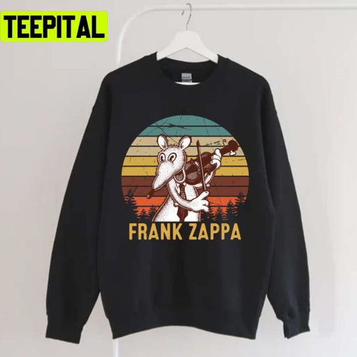 Waka Jawaka Mouse Frank Zappa Playing Violin Rat Vintage Frank Zebra Unisex T-Shirt